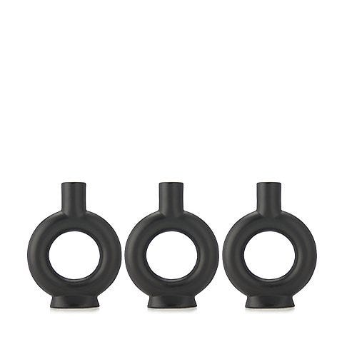 K by Kelly Hoppen Set of 3 Small Candlesticks