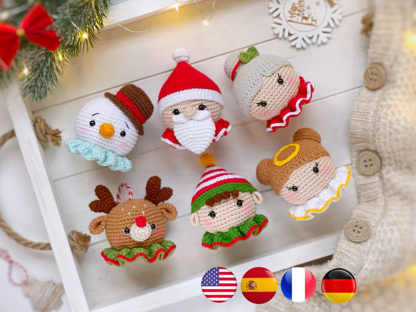 Christmas crochet discount