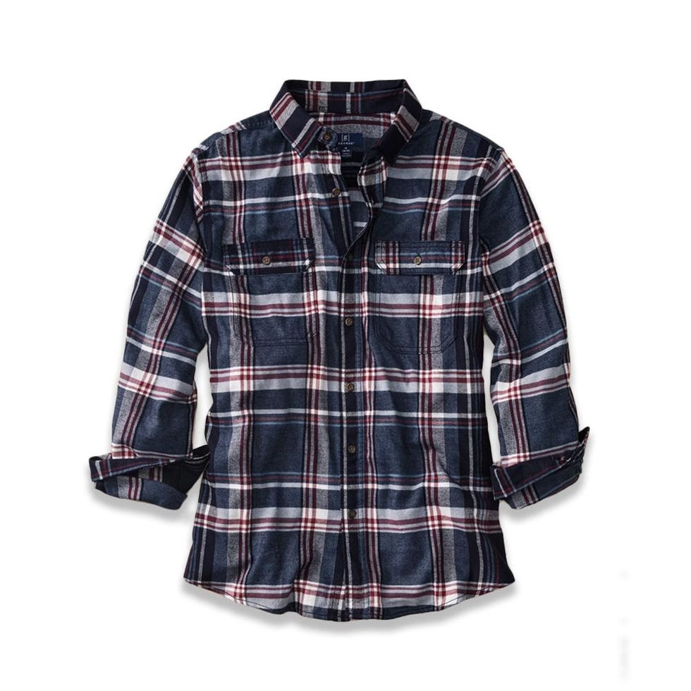 Men’s Long Sleeve Flannel Shirt  