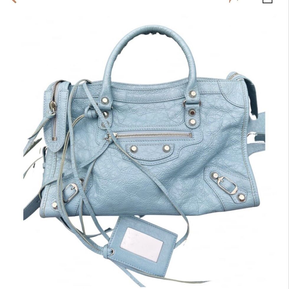 Balenciaga Blue City Bag