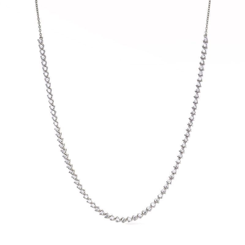 Modernist Diamond Tennis Necklace (2.47cts)