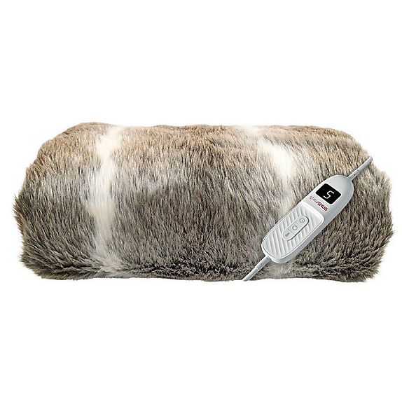 Lakeland StaySnug Faux Fur Heated Throw