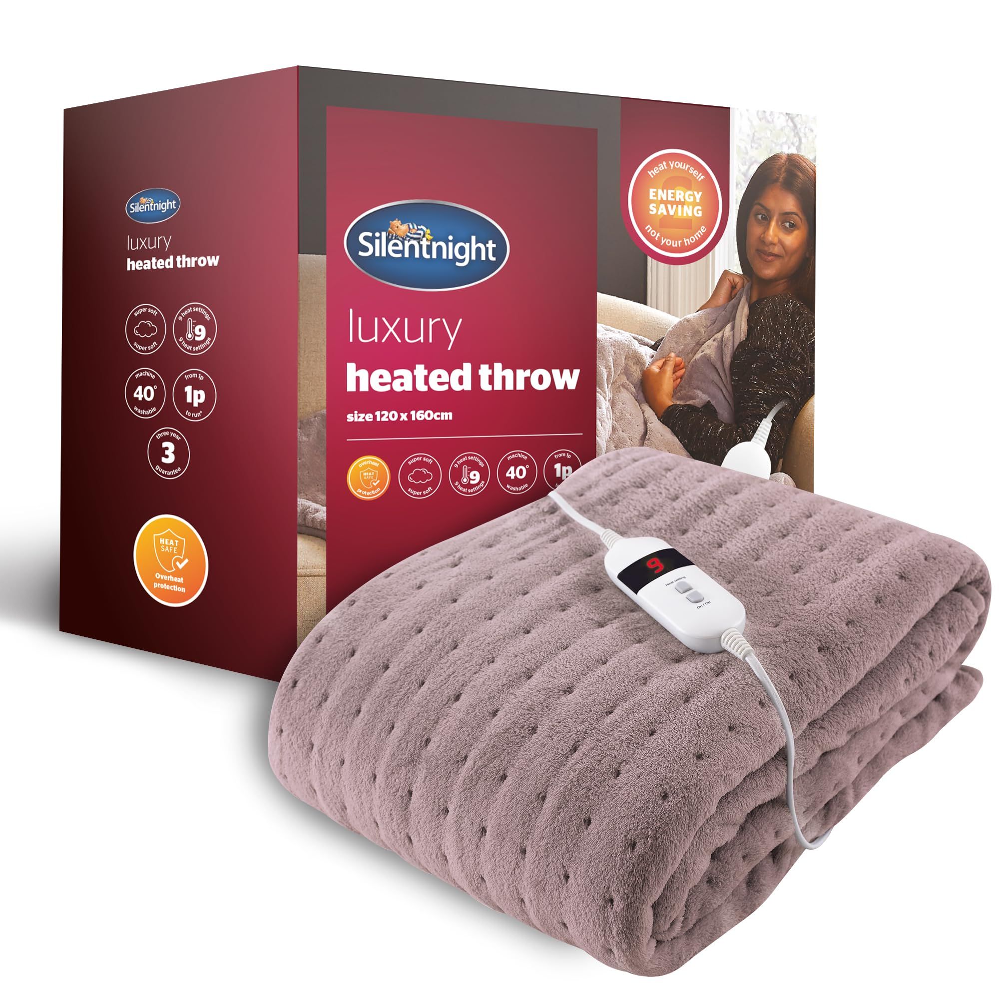 Silentnight king size online electric blanket