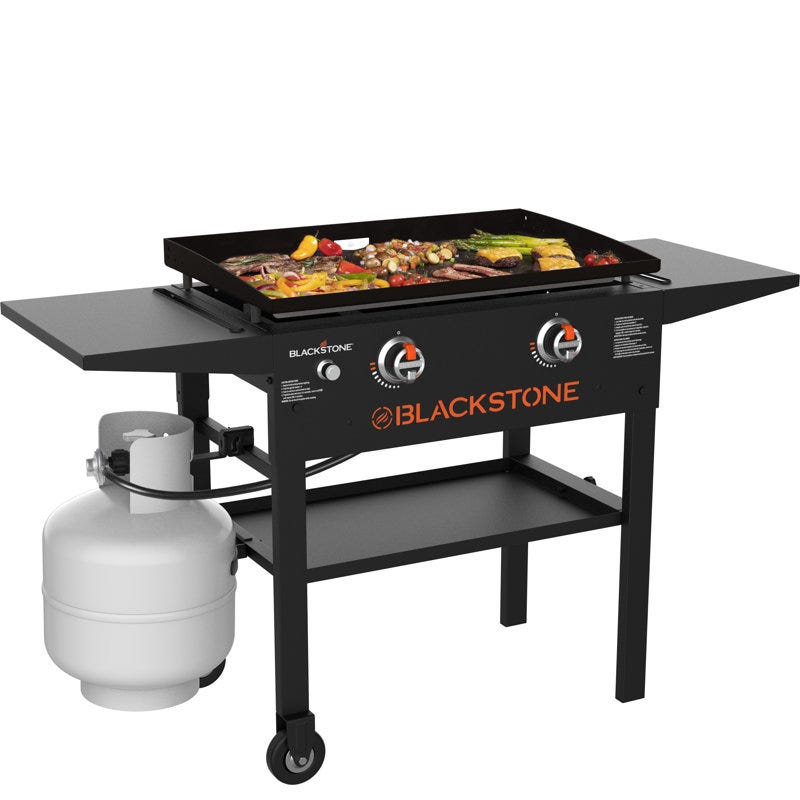 2 Burner Free Standing Gas Grill