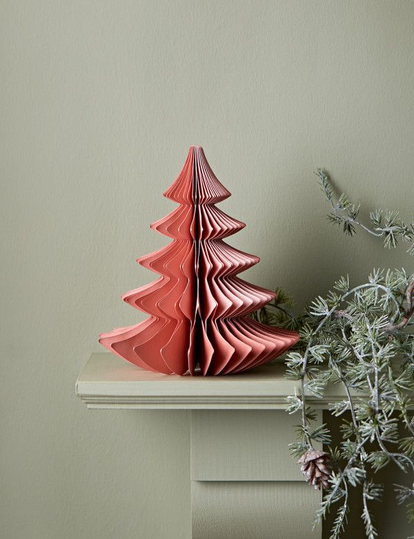 Paper Christmas tree decoration