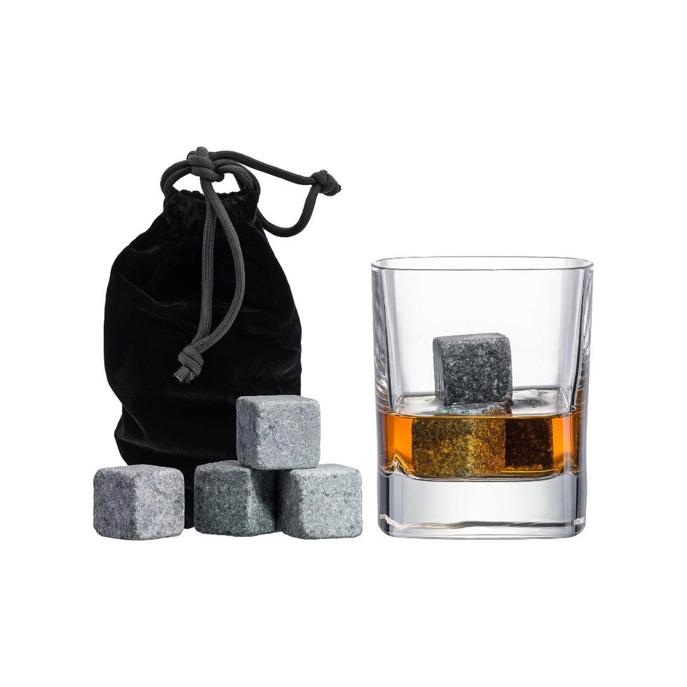 Set of 9 Grey Beverage Chilling Stones