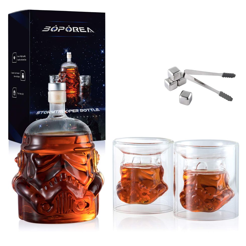 Darth Vader Personalized Gift Whiskey Decanter Set Christmas Gift  Personalized Whiskey Glasses Set Gift for Boyfriend Decanter Whiskey Set 