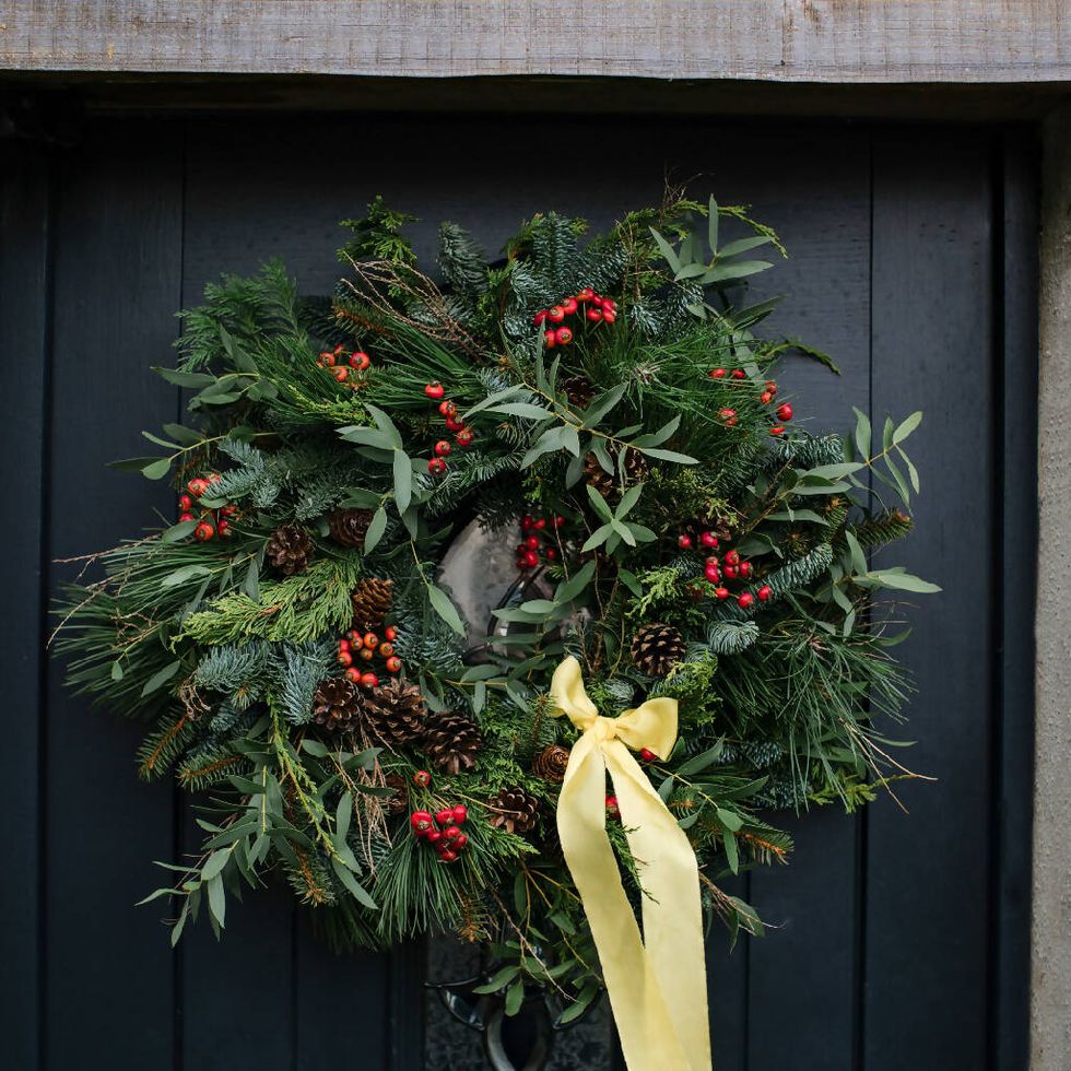 Nordic-inspired Christmas Wreath