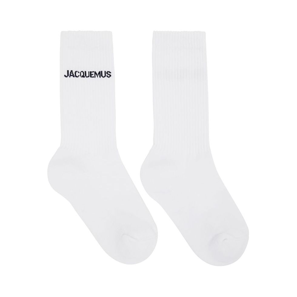 White Le Papier ‘Les Chaussettes Jacquemus’ Socks
