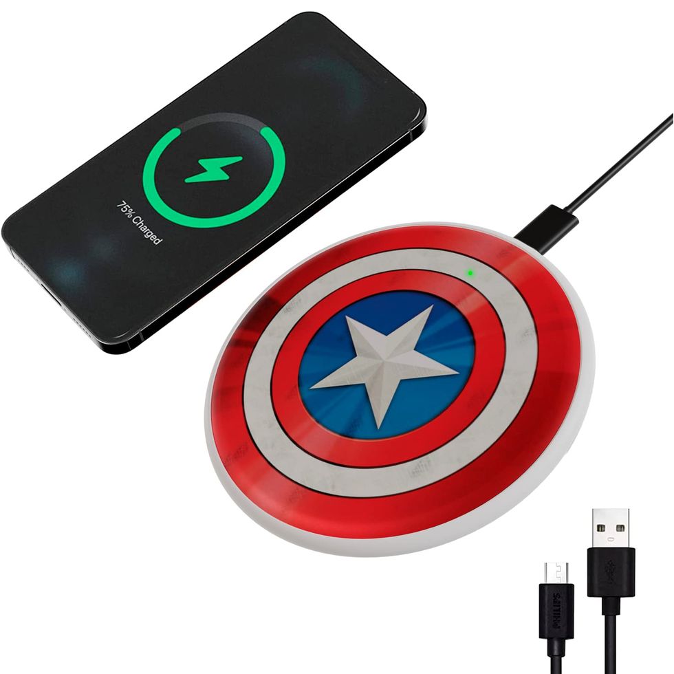 Avengers Captain America Shield Wireless Charging Pad