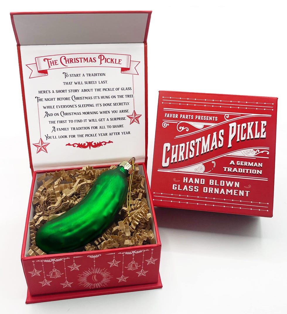 German Christmas Pickle Ornament 