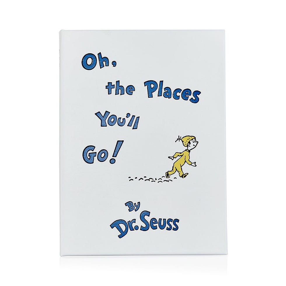 <i>Oh, The Places You'll Go!</i> Leather Hardcover Book