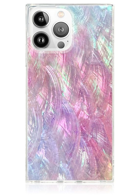Pink Mother of Pearl iPhone Case