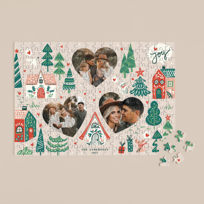 Spread Joy Custom Photo Puzzle  by Vivian Yiwing