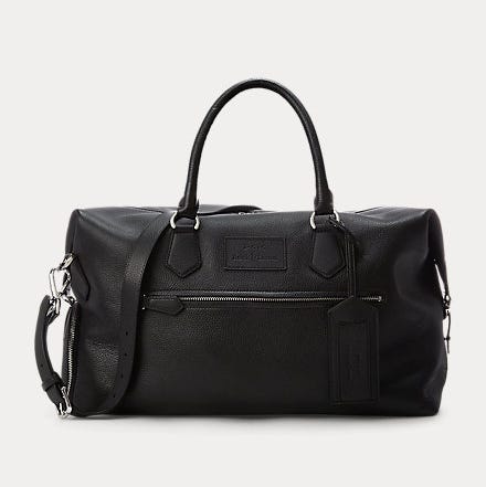 Pebbled Leather Duffel Pebbled Leather Duffel