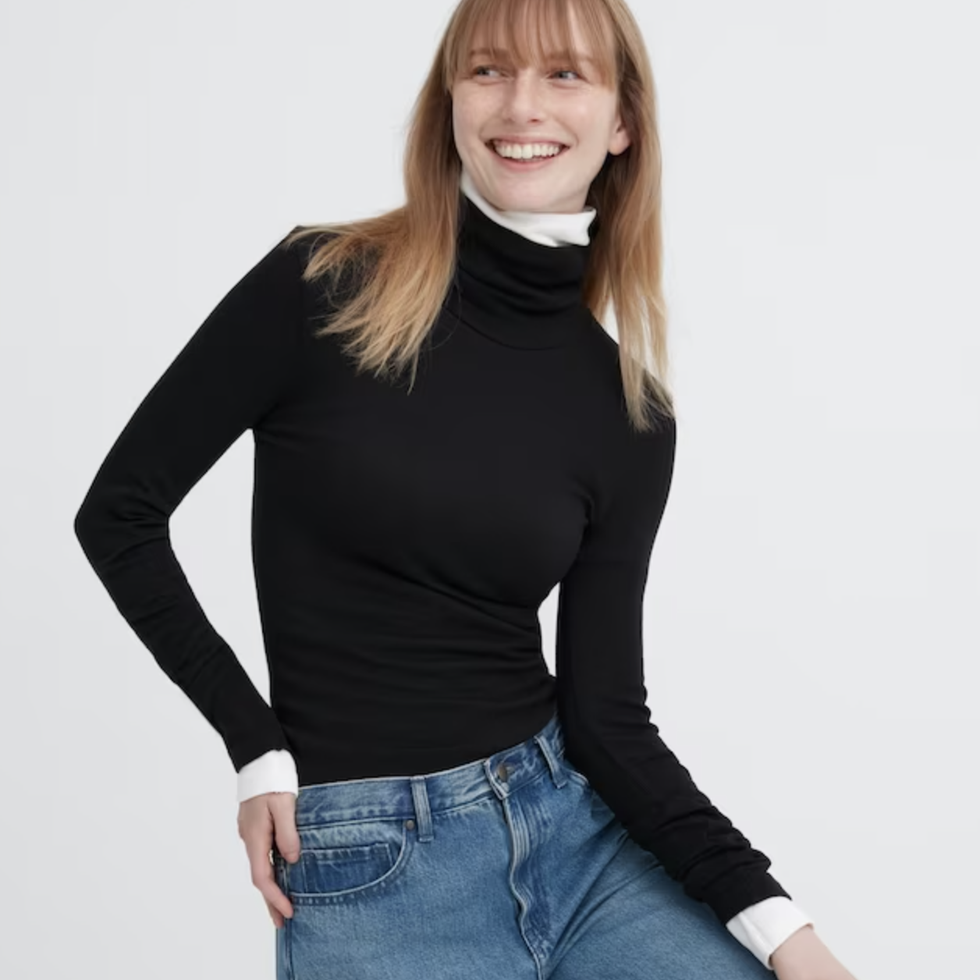 Cut Out Sleeve Turtleneck Pullover - Women - Ready-to-Wear