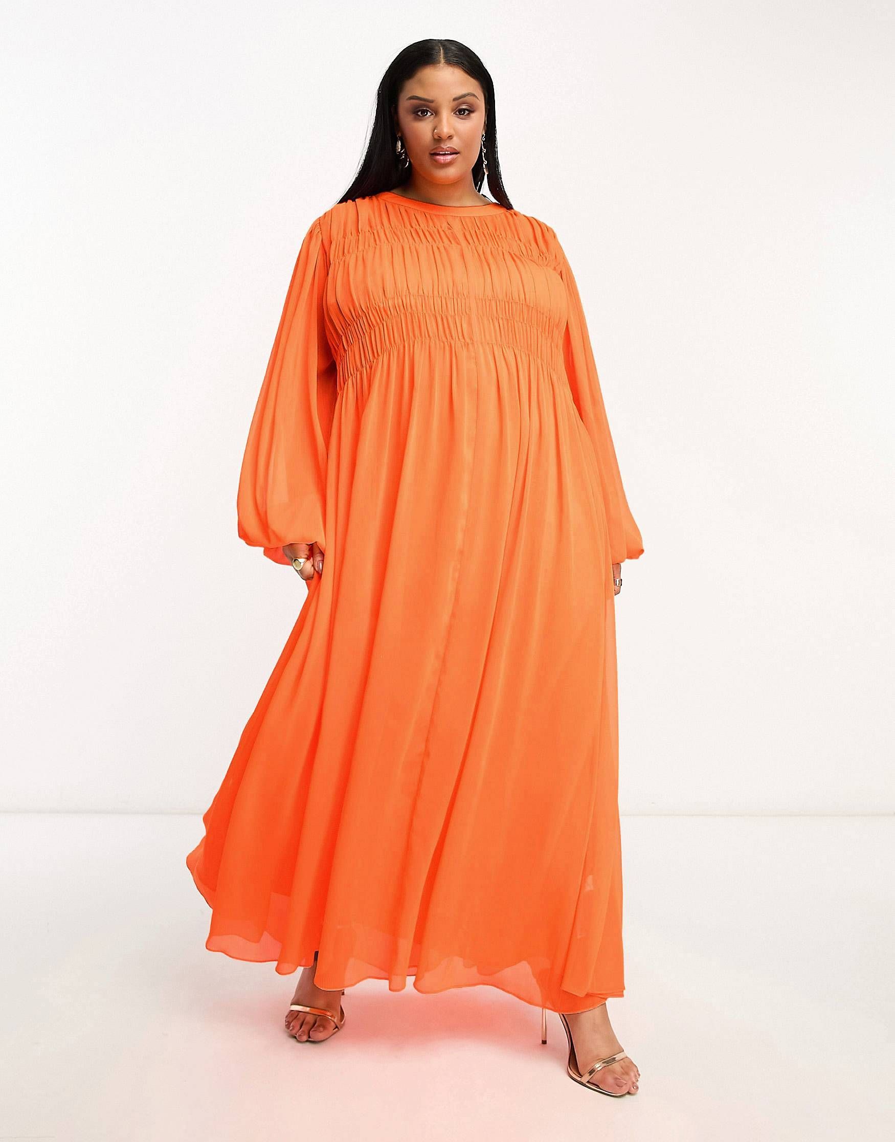 Oversized maxi 2024 dress plus size