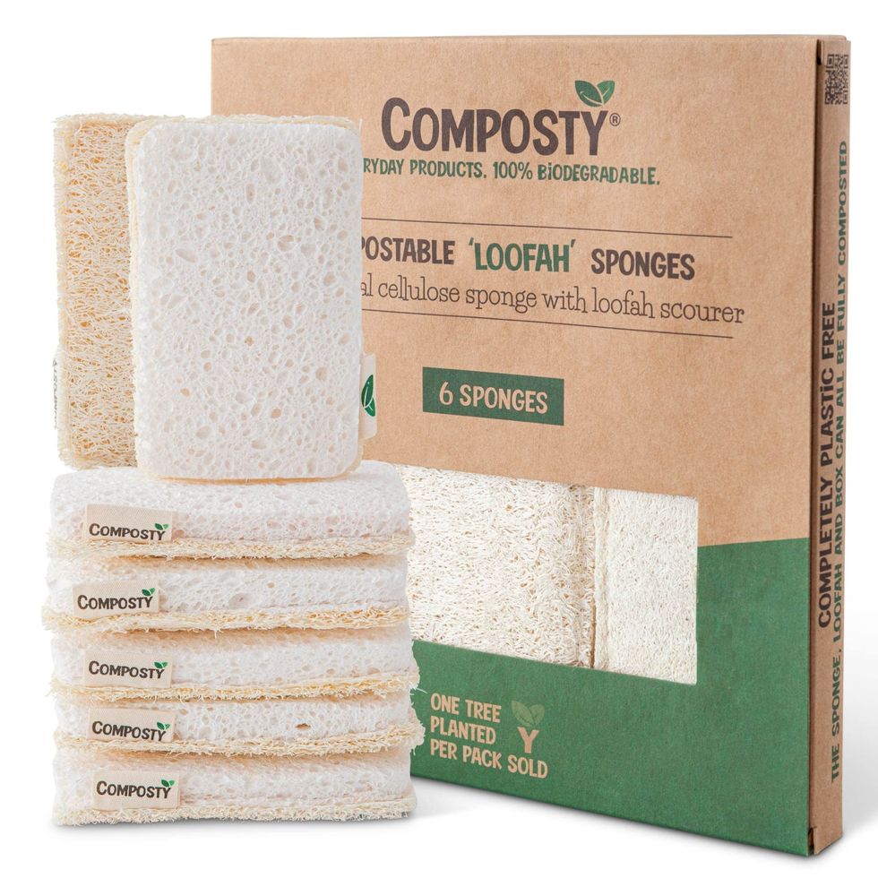 Composty® 'Loofah' Eco Scourer Sponges 