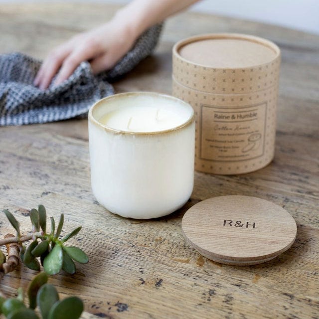 Cotton Scented Candle 