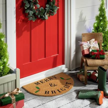 Fun Christmas Door Mats Non Slip Dirty Door Rugs For Entrance Front Door  Outdoor Entrance Porch