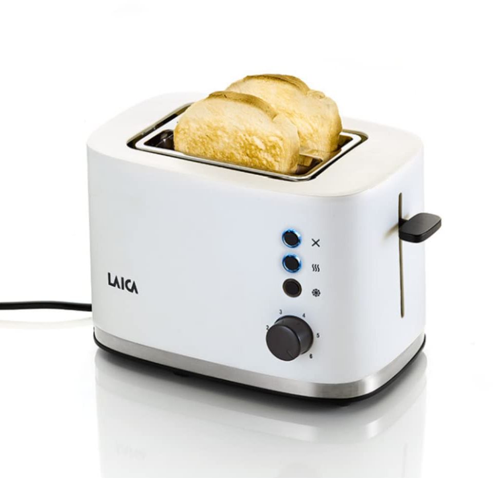 LAICA Dual Flo 2 Slice Toaster