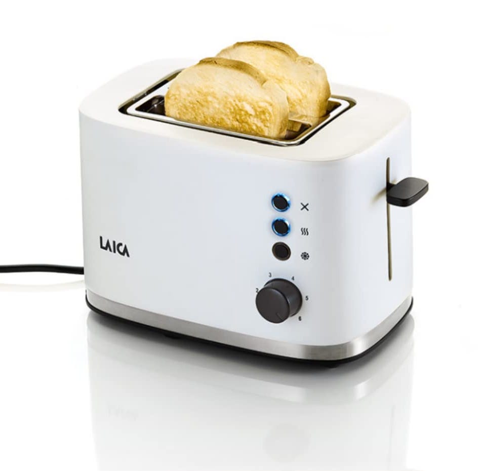 LAICA Dual Flo 2 Slice Toaster