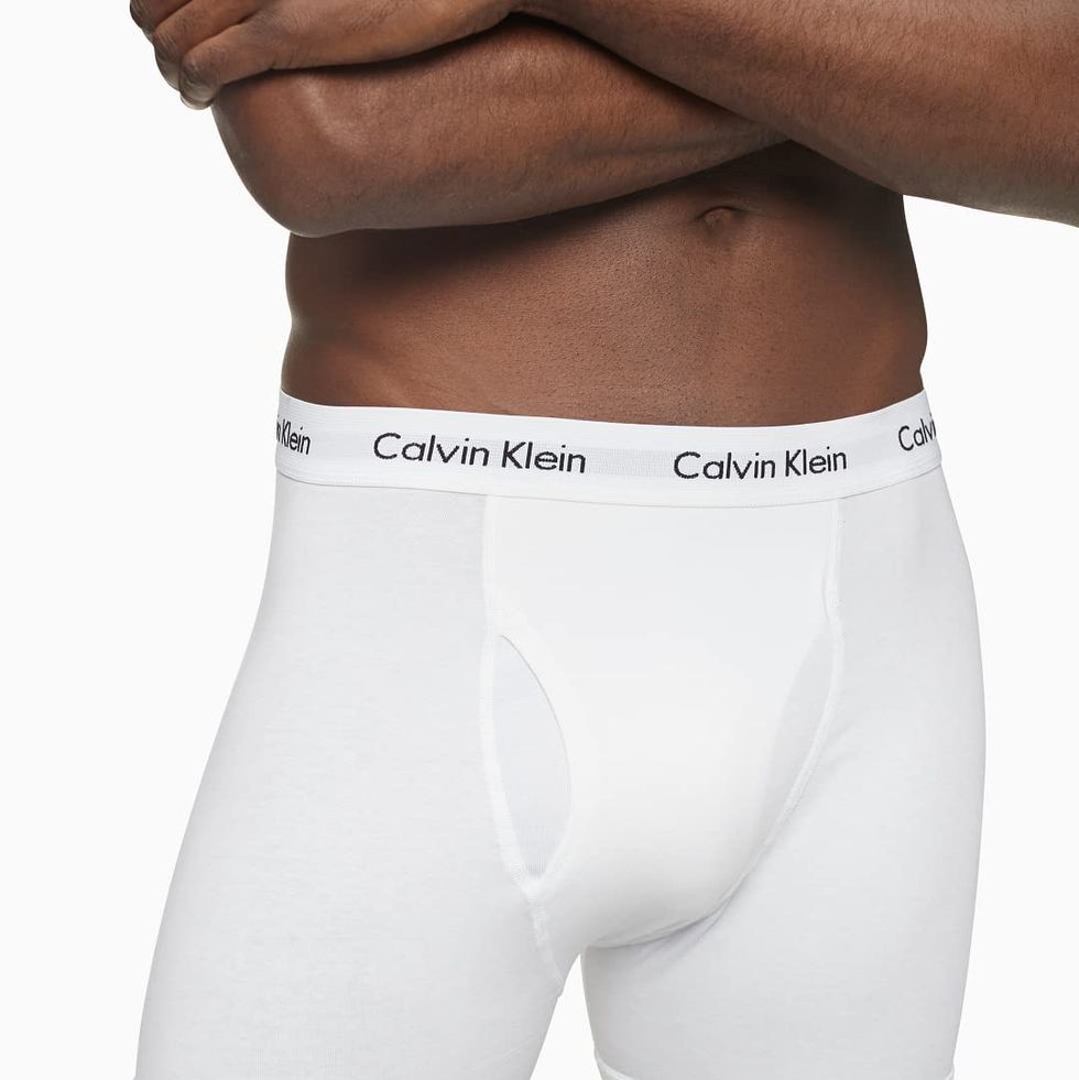 Hanes Ultimate Big Men's Cotton Briefs Underwear Pack, White, 6