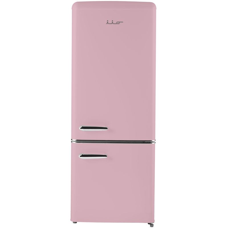 iio 7 Cu. Ft. Retro Refrigerator with Bottom Freezer (Choose Color