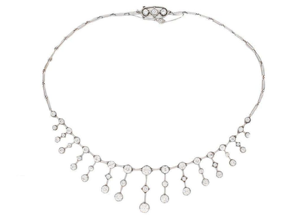 Victorian Antique Diamond Necklace Victorian Antique Diamond Necklace