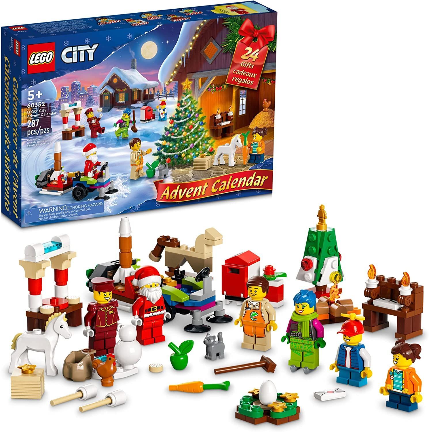 Christmas store calendar lego