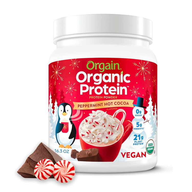 Peppermint Hot Cocoa Vegan Protein Powder