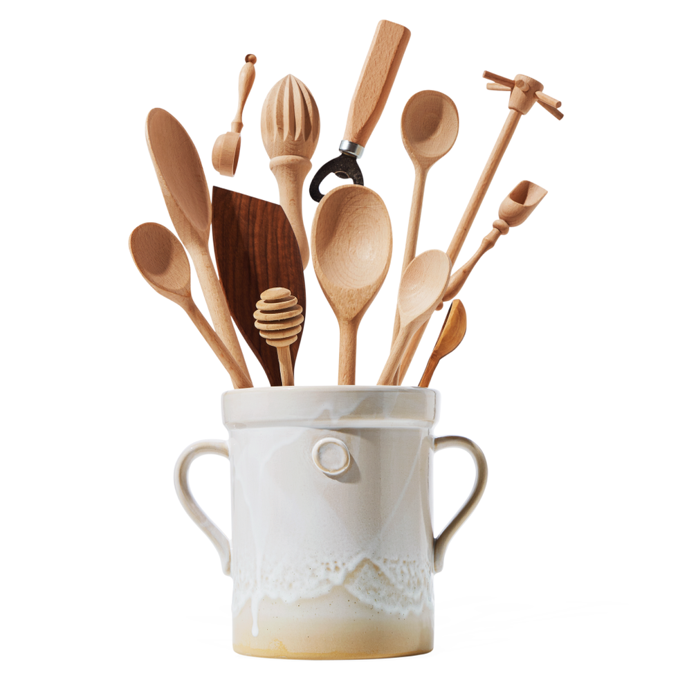 Crock and Utensil Set