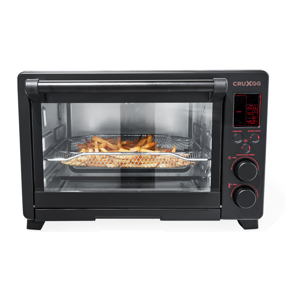 Cruxgg 6-Slice Digital Air Fryer Toaster Oven