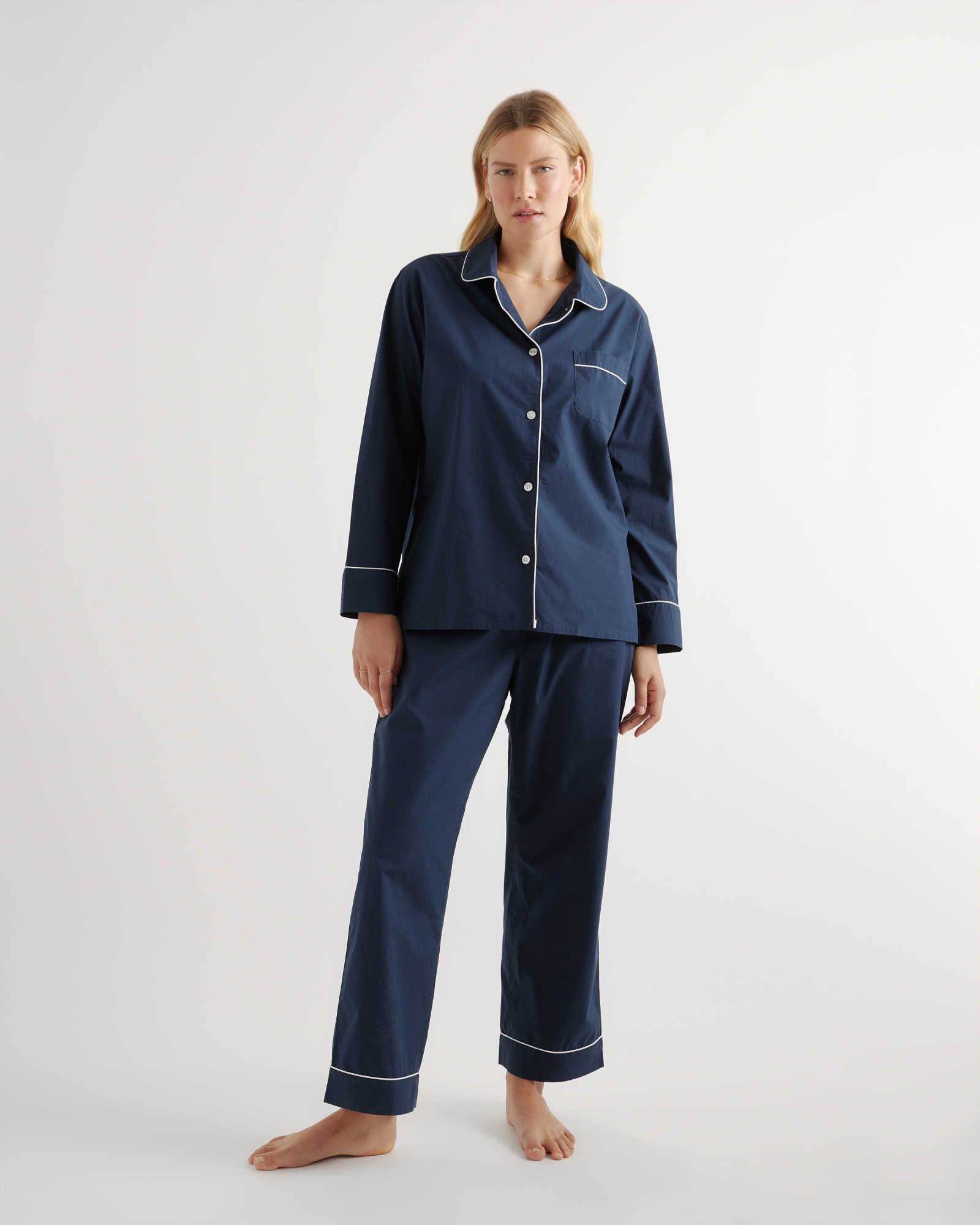 Lightweight cotton women's pajamas hot sale