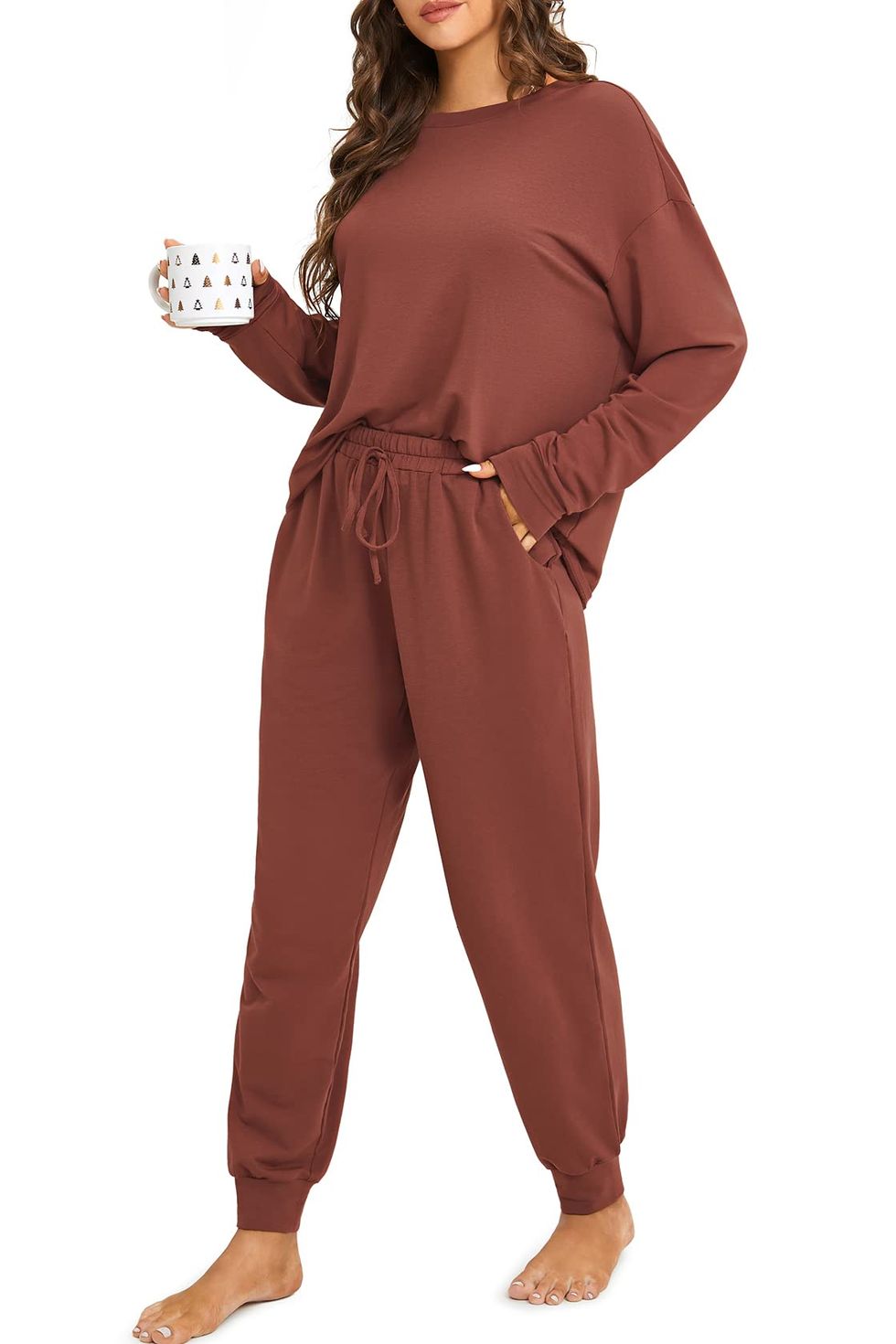 Women's Sleepwear Pajamas Two-piece Set Sexy Nightwear Sling Crop Tops  Loose Shorts Casual Fitting Solid Loungewear For Women Pjs