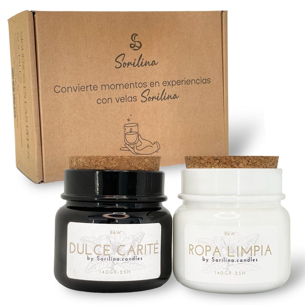 2 Velas aromáticas de vainilla