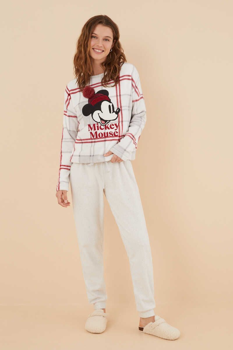 Pijama polar 3D Mickey Mouse