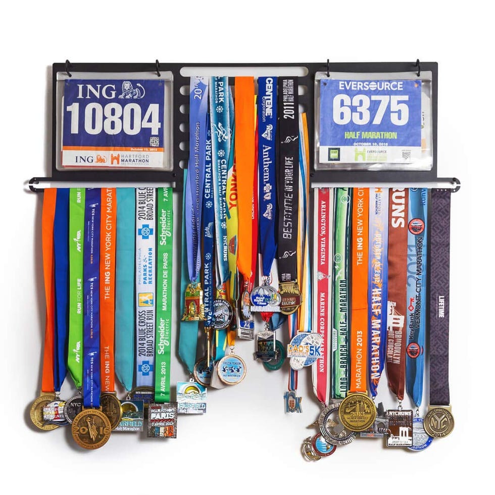 BibFOLIO Deluxe Race Bib & Medal Display 