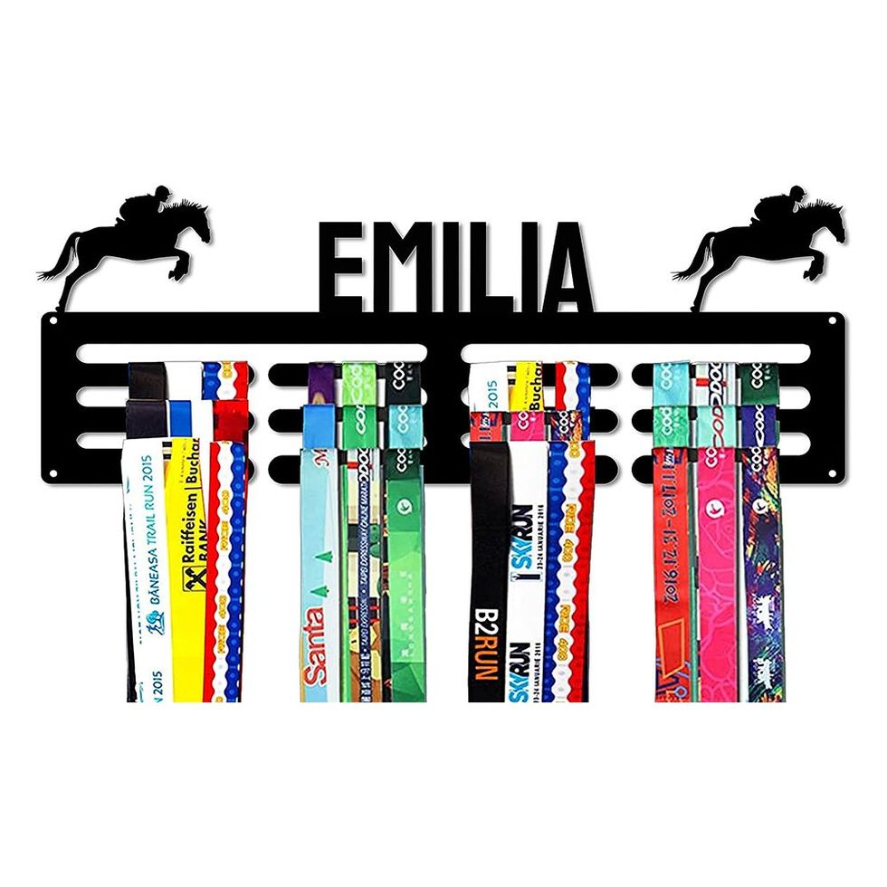 Personalized Sports Themed Race Ribbon Holder
