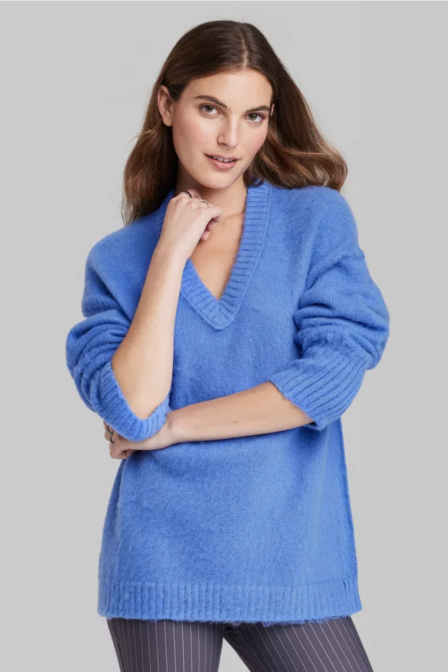 Wild Fable light blue chunky sweater  Chunky sweater, Sweaters for women,  Sweaters