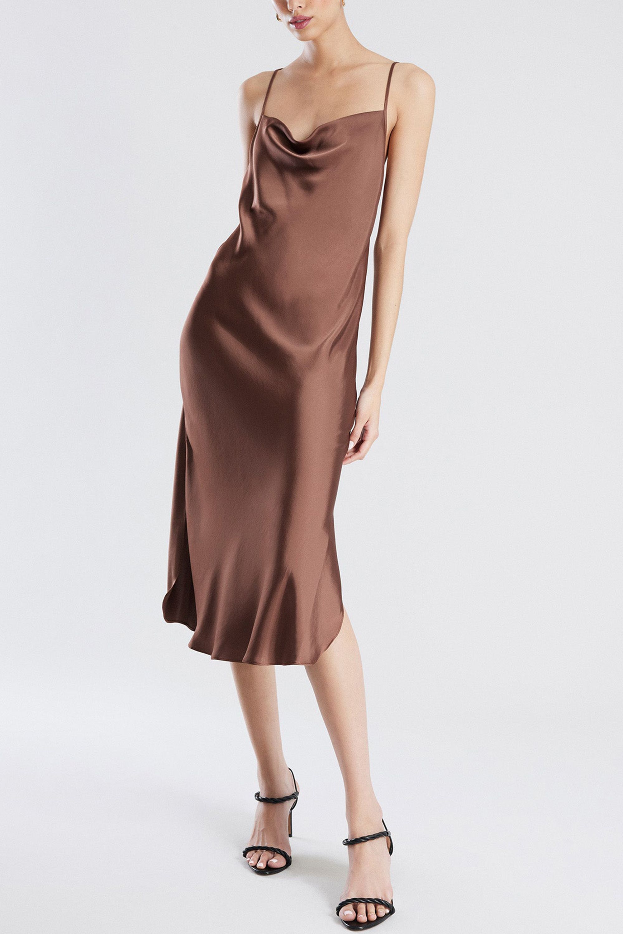 Bcbg clearance slip dress