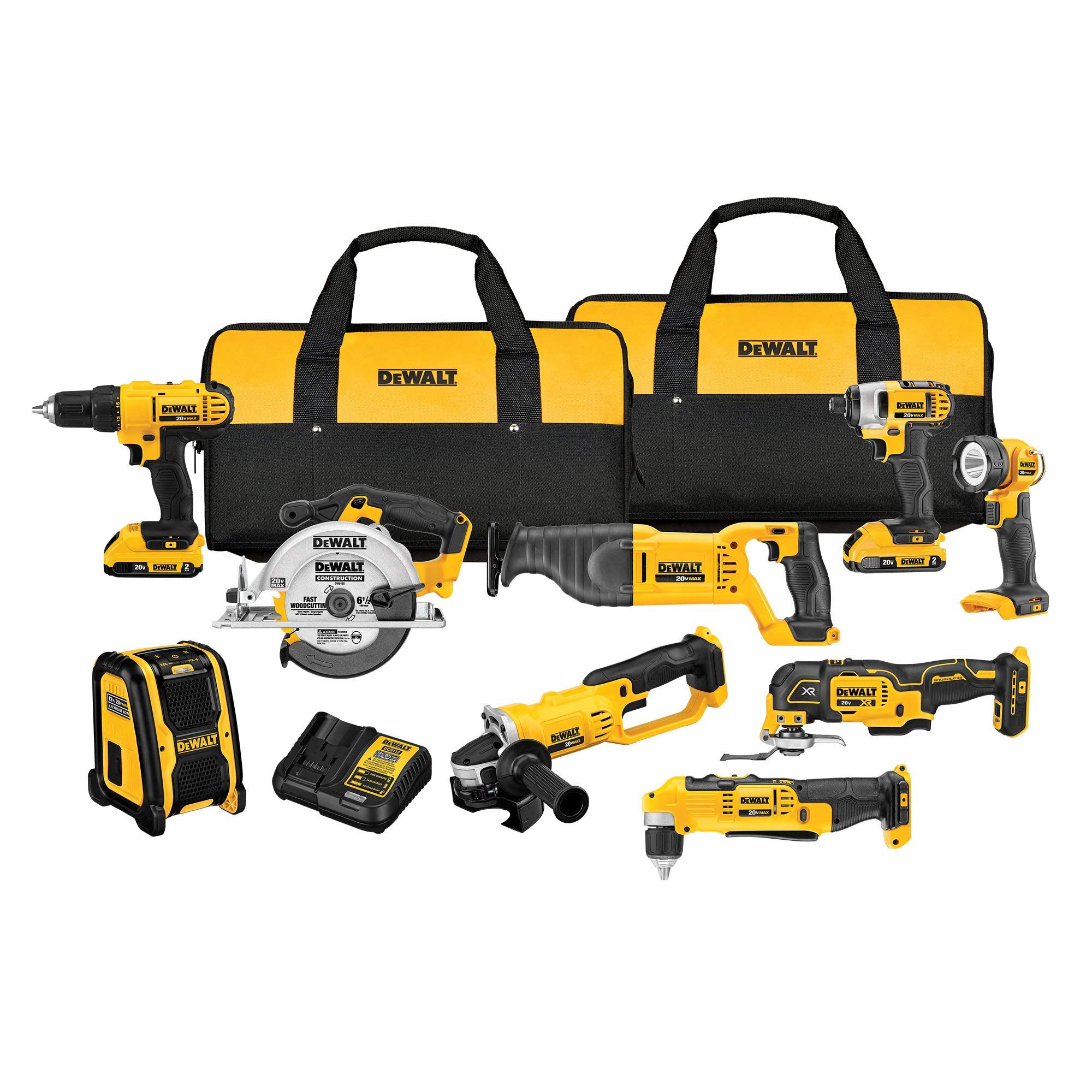 Dewalt cordless tool combo kit new arrivals