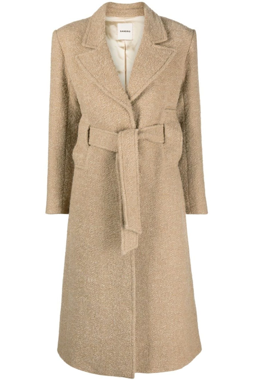 Herringbone bouclé coat Herringbone bouclé coat