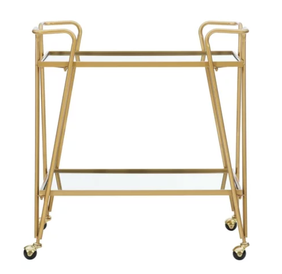 Metal Bar Cart 