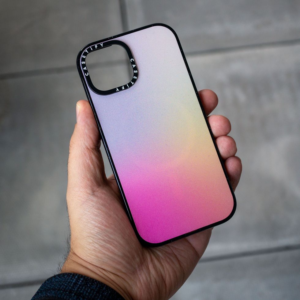 Louis Vuitton Rainbow iPhone 14 Pro Max Impact Case