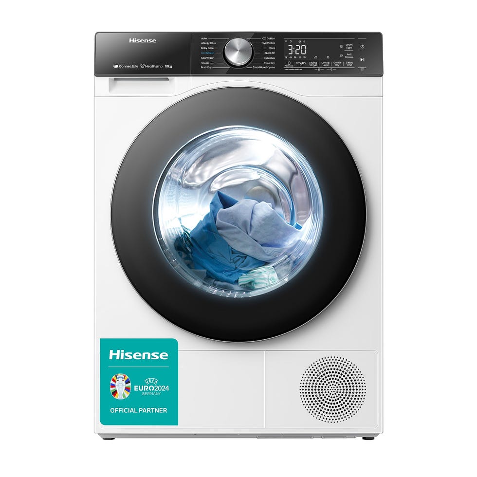 Hisense DH5S102BW 5S Series Freestanding Heat Pump Dryer 