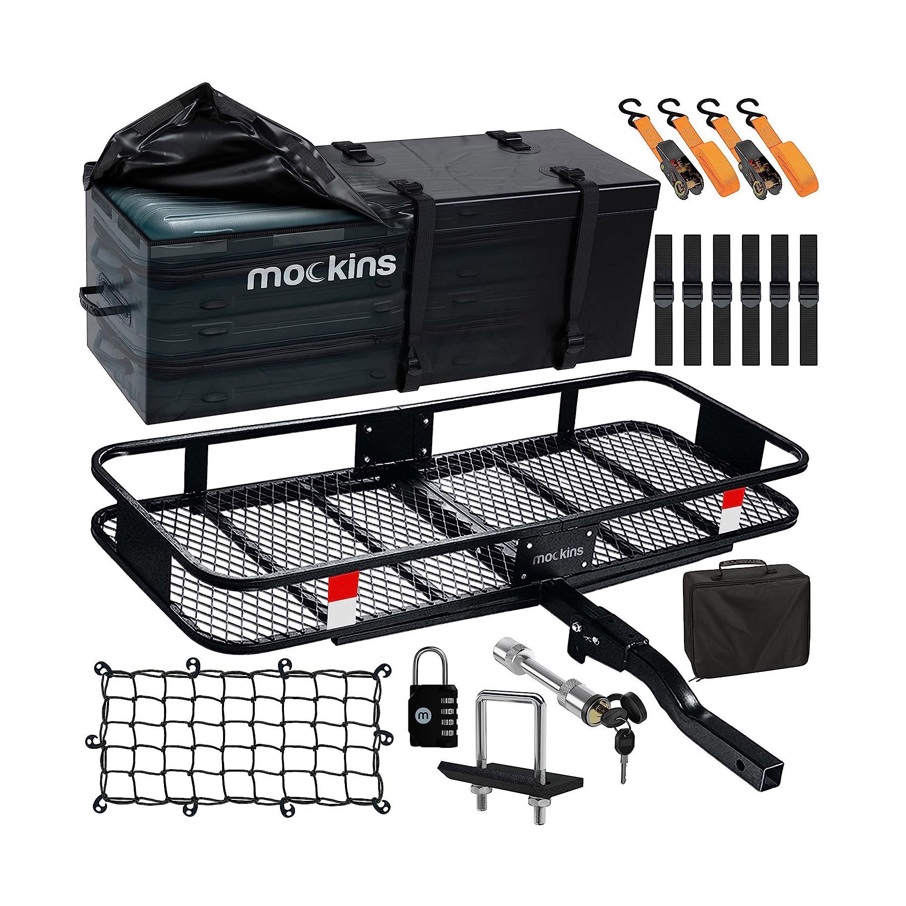 Largest hitch best sale mounted cargo box