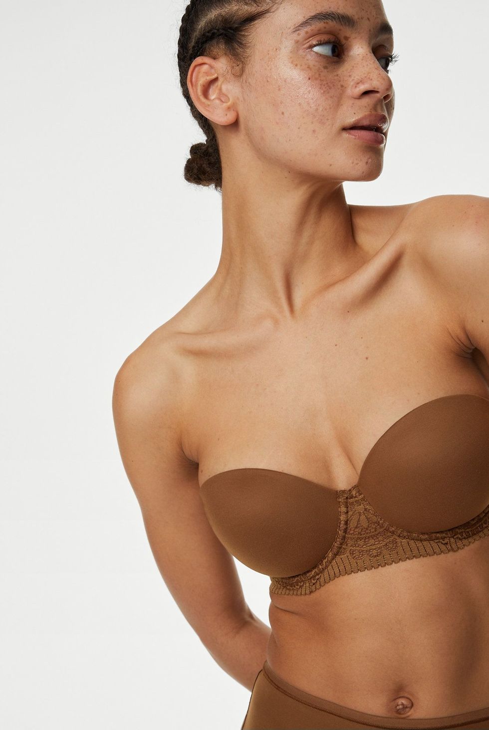 Buy Triumph Sensual Lace Lightly Padded Underwired Strapless Bra