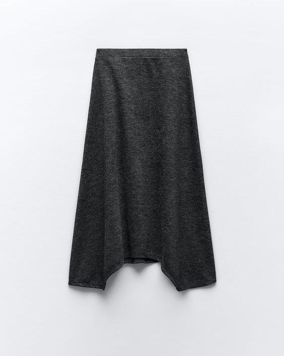 Asymmetric Soft Skirt