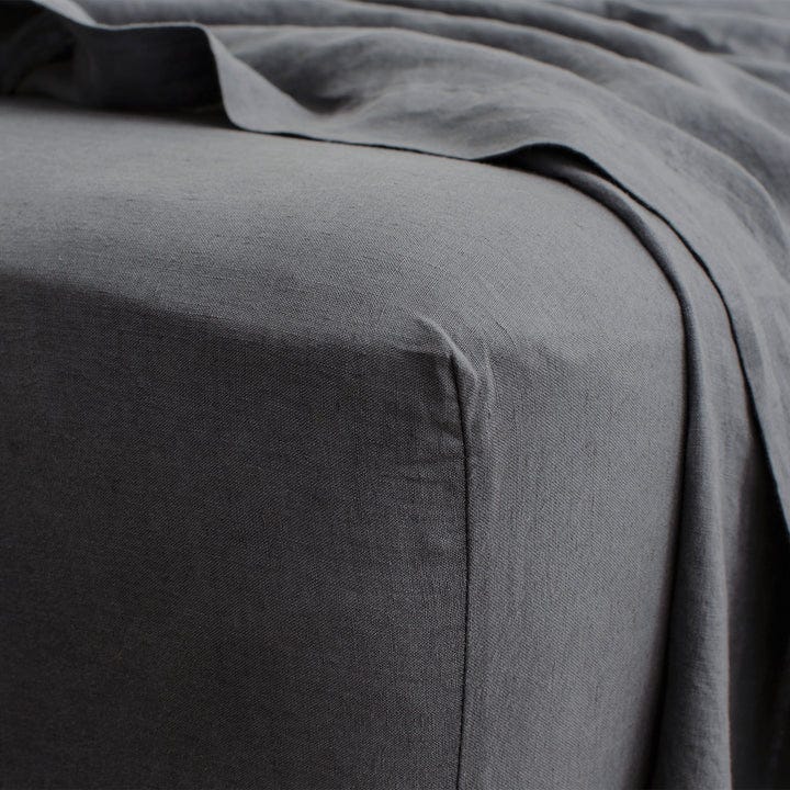 Linen Fitted Sheet Linen Fitted Sheet